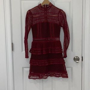 SELF PORTRAIT - Long Sleeve Dress, size 2